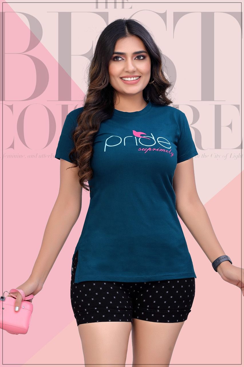 Ns Rich Girl 01 Regular Wear Wholesale Ladies Tshirt Collection
